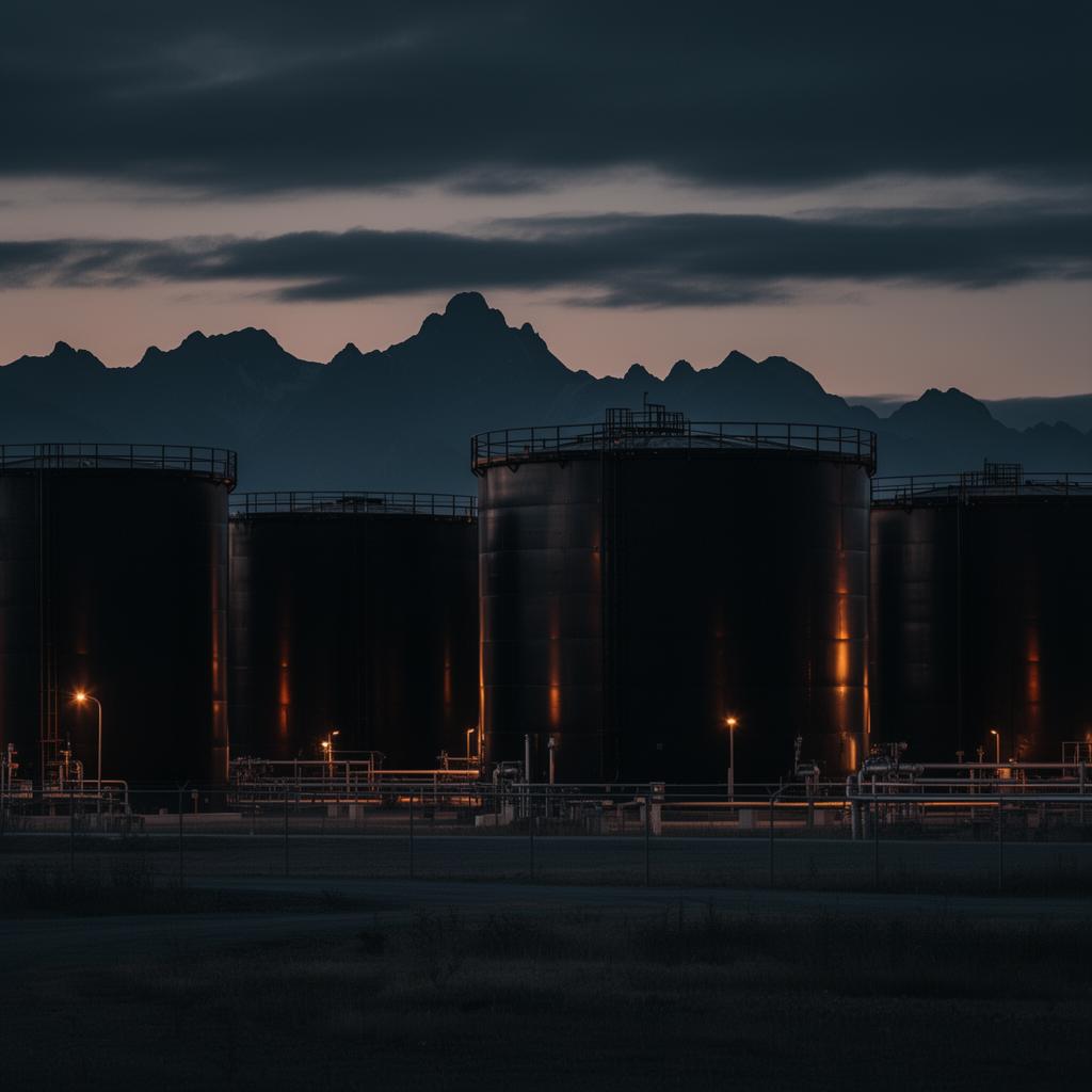 Bulk fuel storage tanks